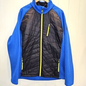 Spyder Stryke Jacket Men's Size XXL Black Blue